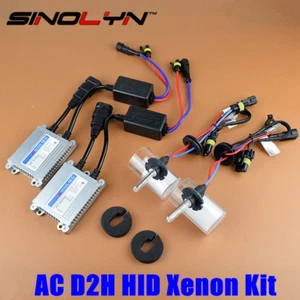 12V 35W AC D2H HID Xenon Conversion Kit Slim Ballast Headlight 4300K 6000K 8000K - Picture 1 of 9