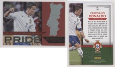 2015-16 Panini Select National Pride Red Prizm /199 Cristiano Ronaldo #31