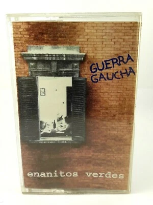 1996 Enanitos Verdes Guerra Gaucha Cassette Rare Tape Argentina Rock in Spanish - Image 1 of 4