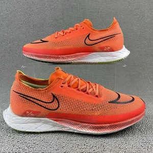 NIKE Zoom X Streakfly Running Shoes Mens Size 8.5 Orange Sneakers DJ65566-80 - Picture 1 of 14