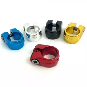 Suntour "STYLE" BMX Seatpost Clamp,1" ALLOY OLDSCHOOL GT BMX SE NEW RETRO GOLD - Picture 1 of 3