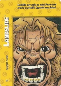 Marvel OVERPOWER X-Men Landslide Short Fuse special - OPD - Rare - Picture 1 of 1