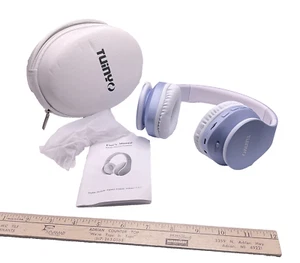 Auriculares Bluetooth inalámbricos Tuinyo WH-816 blancos plateados/azules plateados/azules - Imagen 1 de 6