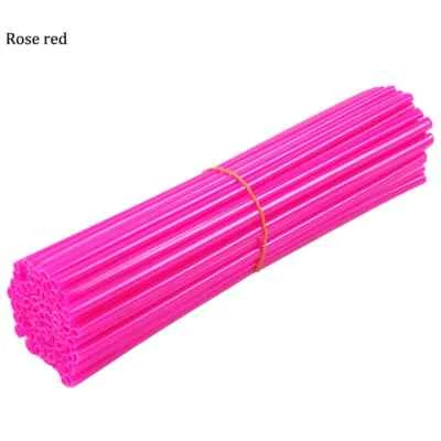 72PCS Motorcycle Dirt Bike Spoke Skins Covers Wraps Wheel Rim Guard Protector - Image 1 of 4