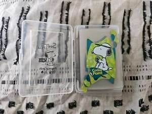 Vintage Cedar Point Playing Cards Novelty Souvenir Clear cards in Case NEW - Picture 1 of 3