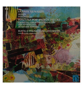 Xenakis/Penderecki: Akrata/Capriccio - Foss, Zukofsky, 1969 - Picture 1 of 2