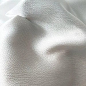 By Yard 100% Natural Silk Pearl Satin Fabric Charmeuse Elegant Natural White - Picture 1 of 4