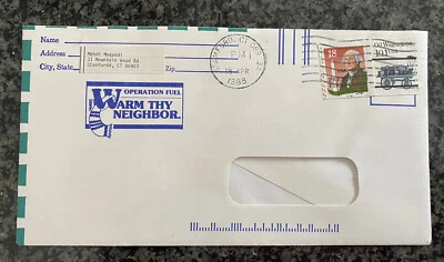 1988 PNC Comm Cover, 18¢ Washington Monument, Precancel #33333, Scott #2149a - Image 1 of 2