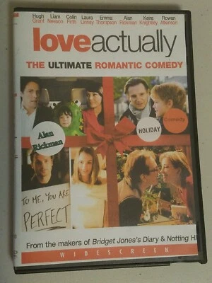 Love Actually (DVD, 2004, Widescreen Edition) Hugh Grant, Liam Neeson  - Image 1 of 3