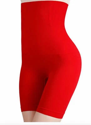 Calcinha modeladora de renda plus size XL modeladora de cintura alta linha longa. Cintura de 26 pol. a 40 pol. - Imagem 1 de 4