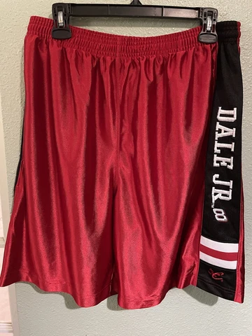 Vtg Dale Earnhardt Jr #8 NASCAR shorts Chase Authentics Size XL Rare Cover