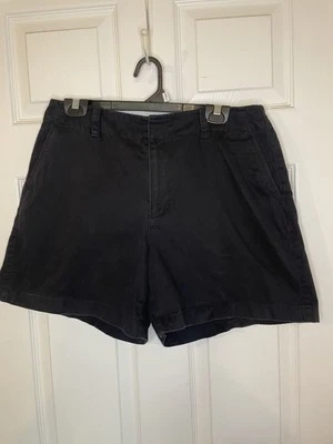 Women’s Size 12 Covington Black 100% Cotton Shorts #207 - Image 1 of 4