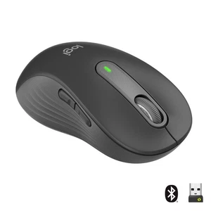 Logitech Signature M650 mouse Mancino Wireless a RF + Bluetooth Ottico 2000 DPI - Foto 1 di 5