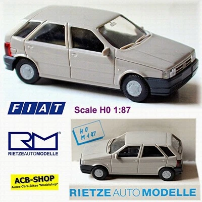 Fiat Tipo Kombilimousine 1988-93 Tipo 160 Grigio 1:87 Rietze 10370 - Immagine 1 di 4