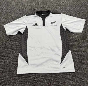 Adidas All Blacks Rugby Trikot Climacool Herren M schwarz weiß - Bild 1 von 9