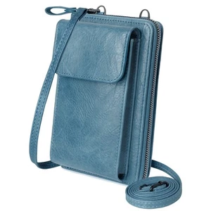 Small Crossbody Bags for Women PU Leather Cell Phone Purse Wallet with Credit... - Picture 1 of 7