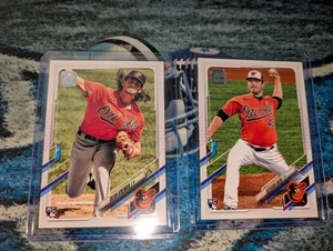 2021 Topps #391 Dean Kremer& Keegan Akin#562  RC Baltimore Orioles🔥Lot🔥FREE SH - Picture 1 of 6