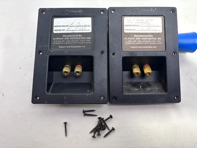 Klipsch KG 4.5 Crossovers + Input Terminal Plates – OEM Set – Tested & Working - Image 1 of 3