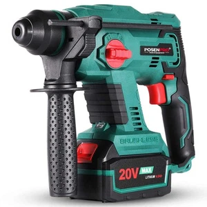 Brushless Cordless Rotary Hammer,20V SDS Plus Rotary Hammer Drill,4 Modes Sel... - Picture 1 of 7