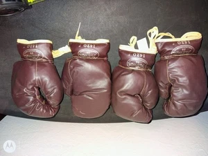 Everlast sears Boxing Gloves kids 1420 vintage Higgins - Picture 1 of 3