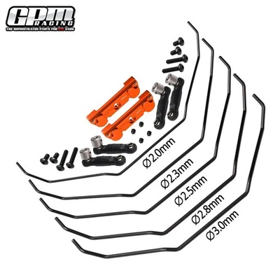 GPM 7075 Alloy Sway Bar Mount&Linkage And Wire kit TRAXXAS 1/8 Maxx slash 10295 - Image 1 of 4
