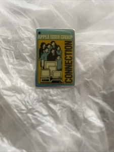 Broche de connexion Apple Computer Vintage Apple User Group début Apple Days années 80 - Photo 1/2