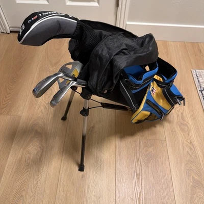 "Juego de bolsas de pie de 4 palos WT25 altura UL 45"" EE. UU. para niños zurdos" Foto 1 de 4