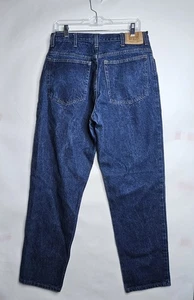 Vintage einfache Taschen Herren Größe 34 x 34 blau Denim Jeans  - Bild 1 von 8
