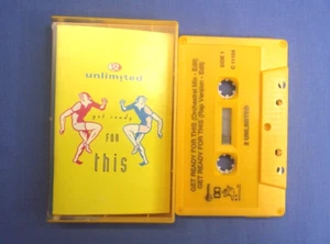 2 Unlimited Get Ready For This - Cassingle - Cassette Tape - Picture 1 of 2