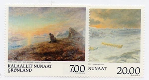Greenland 349-350 MNH 1999 set, Paintings CV $9 - Picture 1 of 1