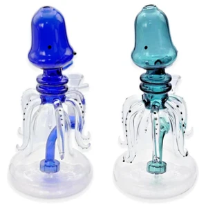 8" großer Oktopus Perc Wasser Perc - Design und Farbe können variieren - strapazierfähig - NEU - Bild 1 von 1