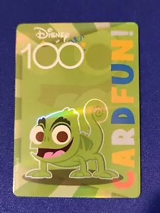 Kartenspaß Disney 100 fröhlicher Regenbogen Pascal aus verheddert - Bild 1 von 2