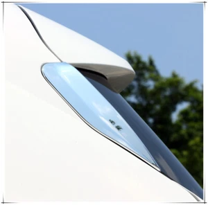 For Vauxhall Opel Mokka 2013-2017 Chrome Rear Window Triangle Cover Trim 2pcs - Picture 1 of 7