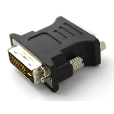 DVI-I(24+5) Dual Link Male to HD15(VGA) Female Adapter Gold Plated(ADVII1-H152G) - Image 1 of 4