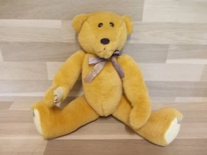 Alter aus 1994 Plüschtier Bär von GANZ Sammelbär - Gelenkbär L32 cm Selten - Picture 1 of 7