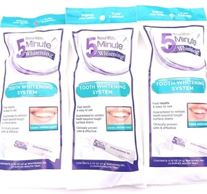 Natural White 5 Minute Tooth Whitening System- 30 Day Supply Set of 3 - Picture 1 of 8