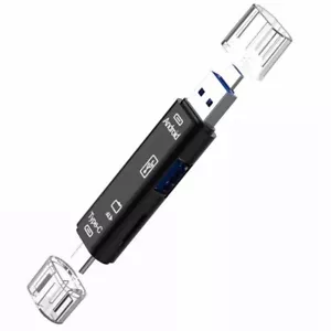 Lector de tarjetas Micro USB tipo C USB 2.0 TF adaptador OTG para teléfonos Macbook Android - Imagen 1 de 10