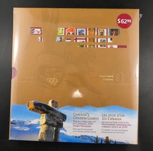 *Kengo* SEALED 2010 Canada Post Annual Souvenir Stamp Collection CV$125 FV$62 #2 - Imagen 1 de 2