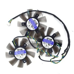 Cooling fan R7 260 350 360 R9 390X for Sapphire HD6930 2G VGA Cooler 75mm - Afbeelding 1 van 7