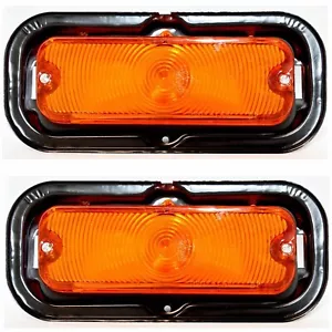 1964 Chevelle El Camino Parking Light Lamp Assembly Pair Right & Left Side 2 PCS - Bild 1 von 5