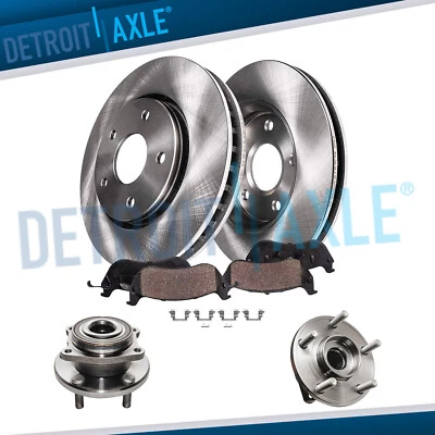 Rotores de freno de disco delanteros 294 mm cojinete de rueda de pastillas para Dodge Avenger Chrysler 200 Foto 1 de 4