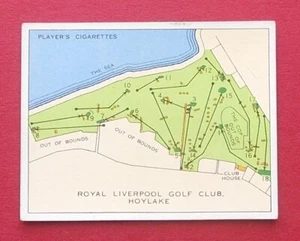 ZIGARETTENKARTE VON PLAYERS CHAMPIONSHIP GOLFPLÄTZE KARTE 2 - Bild 1 von 2