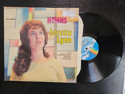 LORETTA LYNN - HYMNS VINYL LP RECORD MCA COUNTRY GOSPEL 1980 - Image 1 of 4