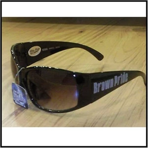 original CITY LOCS "BROWN PRIDE" Sonnenbrille - NEU mit Etikett & U.S.-Import !! - Imagen 1 de 1