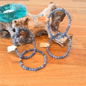 Tansanit Armband, 6mm Perlen - Bild 1 von 3