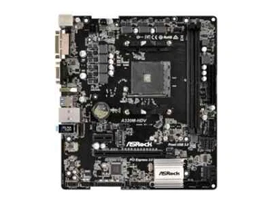 ASRock A320M-HDV AM4 AMD Promontory A320 USB 3.1 HDMI Micro ATX AMD Motherboard - Picture 1 of 5