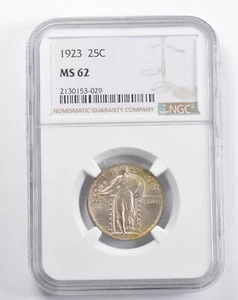 MS62 1923 Standing Liberty Quarter NGC *5692 - Picture 1 of 3