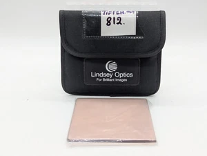 Tiffen 4x4" 812 Warming Glass Filter 81-Two with Lindsey New Pouch - Picture 1 of 5