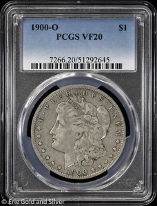 1900-O $1 Morgan Silver Dollar PCGS VF 20 - Picture 1 of 4