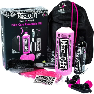 Muc-Off Motorcycle Essentials Kit Motorcycle Cleaner Starter Set 5pc - Image 1 of 3